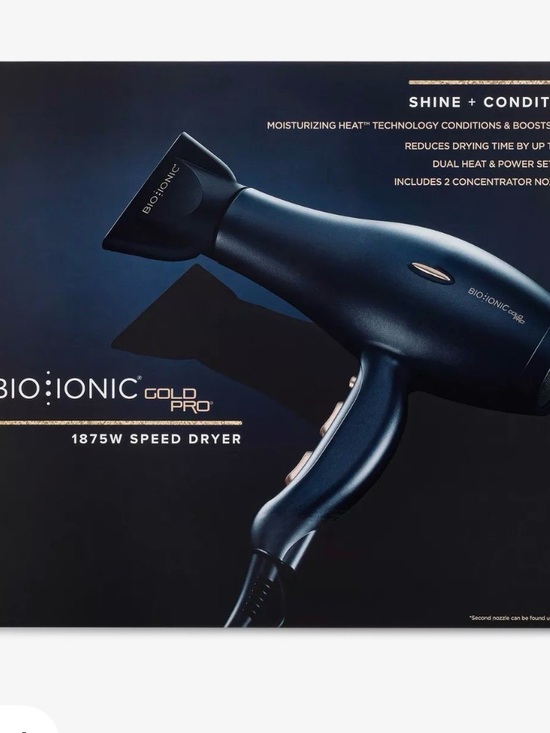 Bio Ionic Other - Bio Ionic -Gold Pro 1875W Speed Dryer - Deep Blue